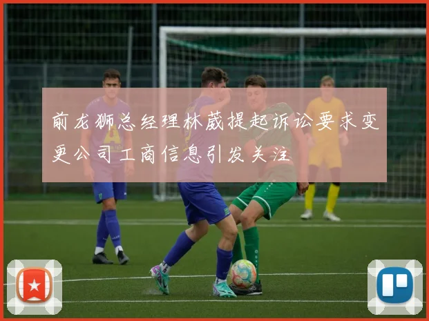 前龙狮总经理林葳提起诉讼要求变更公司工商信息引发关注